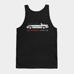 White MK3 Supra Tank Top